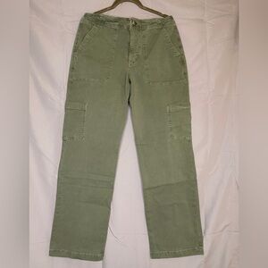 Marine Layer olive green utility style cargo pants